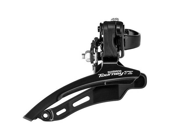 Переключатель перед. индекс. под трубу 31,8мм н/тяга черн. SHIMANO FD-TZ500