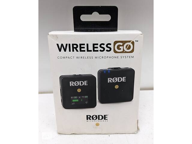 Петличный микрофон беспроводной RODE Wireless GO радиосистема