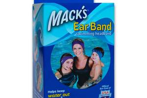 Плавательная повязка на голову MACK`S EAR BAND