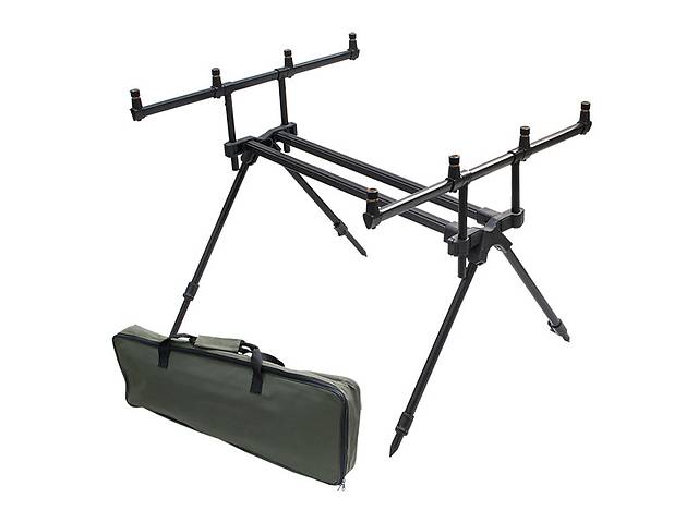 Підставка Energofish Carp Expert NEO Robust Rod Pod для 4-х вудлищ Чорний (77106002)