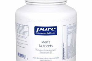 Поливитамины / минеральный комплекс Pure Encapsulations, для мужчин старше 40, Men's Nutrients, 180 капсул (21005)