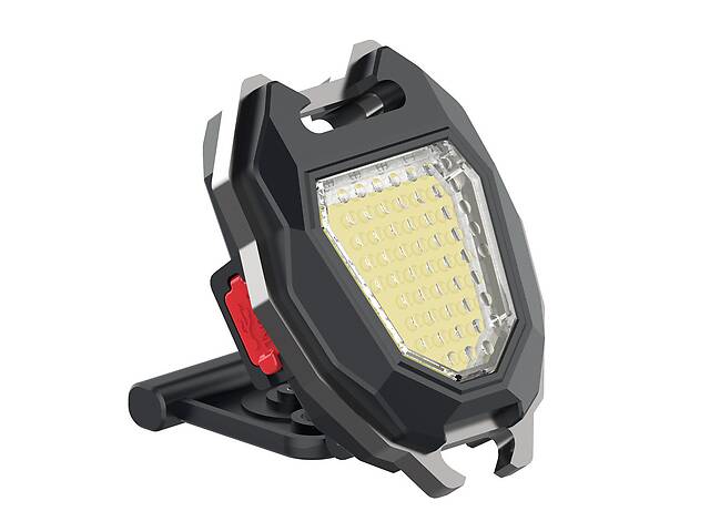 Портативный LED фонарик RIAS W5144 аккумуляторный с открывашкой и прикуривателем (3_02780)