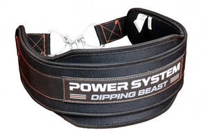 Пояс для отягощений Power System Dipping Beast PS-3860 Black/Red (PS-3860_Black/Red)