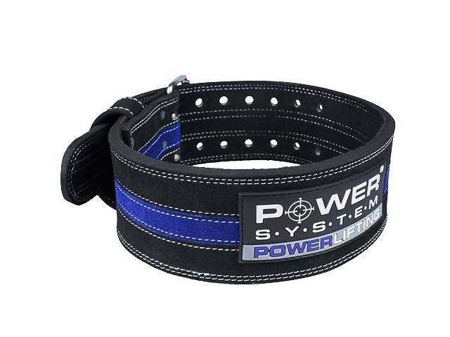 Пояс для пауэрлифтинга Power System Power Lifting PS-3800 XL Black/Blue