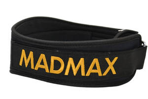 Пояс для тяжелой атлетики MadMax MFB-313 Body Conform M Black