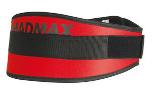 Пояс для тяжелой атлетики MadMax MFB-421 Неопреновый Simply the Best Red M