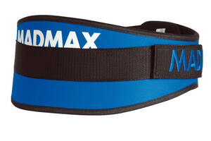 Пояс для тяжелой атлетики MadMax MFB-421 Simply the Best неопреновый Blue S