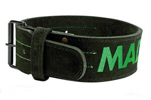 Пояс для тяжелой атлетики MFB-301 MadMax XL Черно-зеленый (34626008)