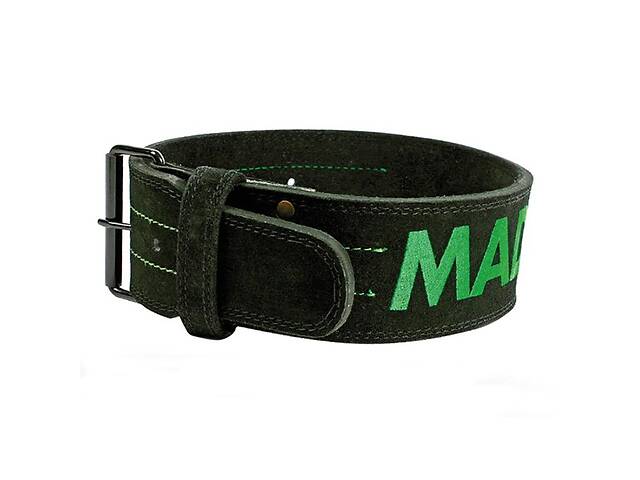 Пояс для тяжелой атлетики MFB-301 MadMax XL Черно-зеленый (34626008)