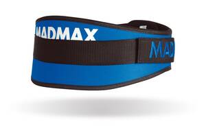 Пояс для тяжелой атлетики неопреновый MadMax MFB-421 Simply the Best XXL Blue