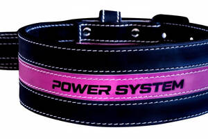 Пояс для тяжелой атлетики Power System PS-3870 Girl Power Black/Pink S