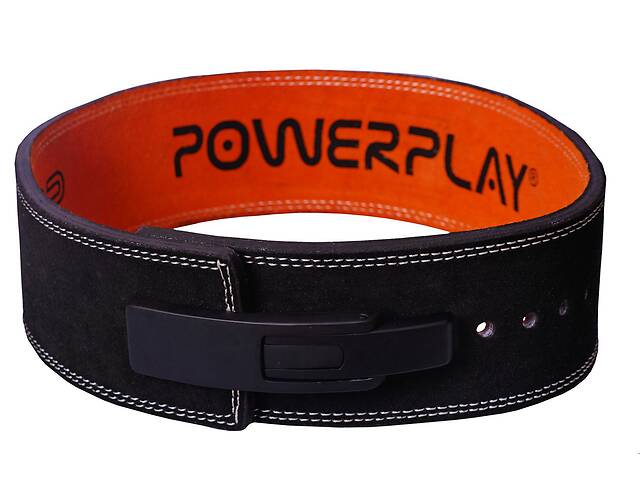 Пояс для важкої атлетики PowerPlay 5175 XL Чорно-оранжевий (PP_5175_XL_Black)