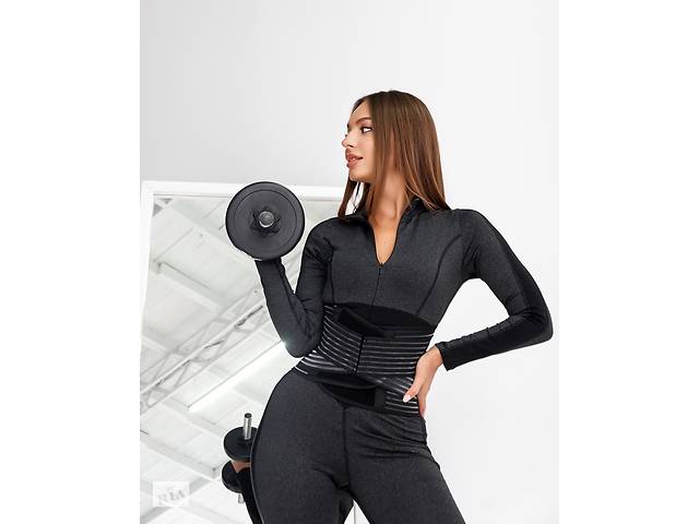 Пояс корсетный для спорта Slim&Gentle 007 REVOLUTION для талии 60-70 см 24 черный
