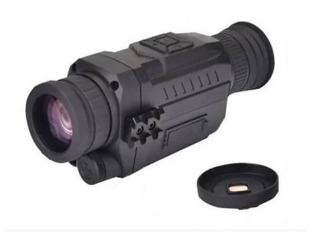 Прилад нічного бачення NV 535 Night Vision монокуляр до 200м у темряві Чорний