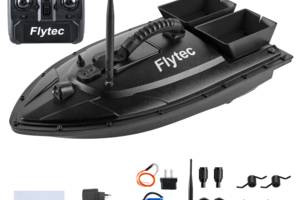 Радиоуправляемая лодка для рыболовной приманки Flytec 500 м 5200 мАч + пульт