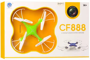 Радиоуправляемая игрушка Квадрокоптер Bambi CF-888-3 Желтый (KL00222)