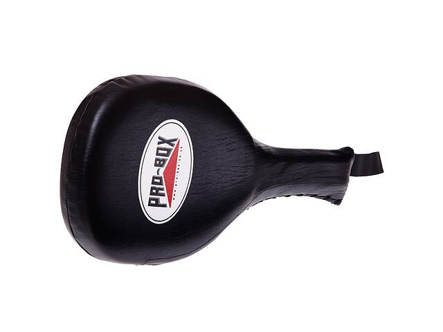 Ракетка для тхэквондо одинарная кожаная Fairtex PRO-BOX BO-0590 Черный