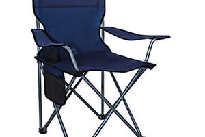 Раскладное кресло для туризма Lesko S5432 50*43*90 см Blue (7589-41390)