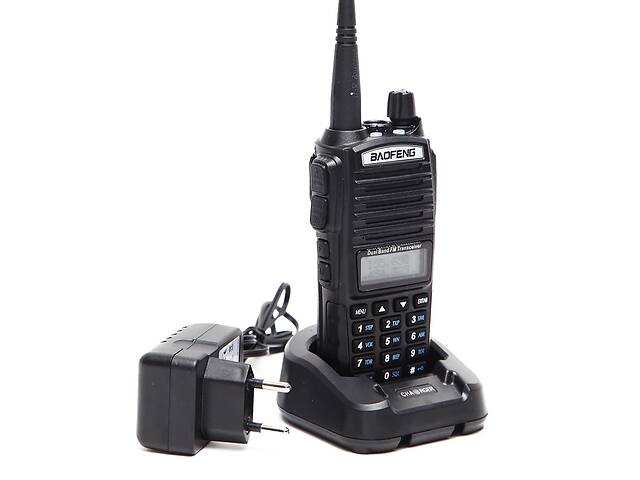 Рация портативная Baofeng UV-82 5 Вт батарея 2800 мАч Black