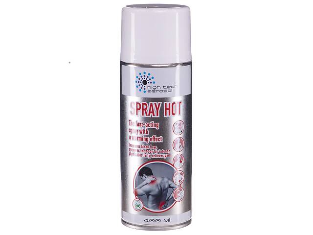 Разогревающий мышцы спрей SP-Planeta HTA SPRAY HOT 400ml UR VP-7278