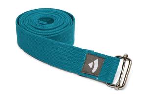 Ремень для йоги Asana Belt Bodhi бирюзовый 250x3.8 см