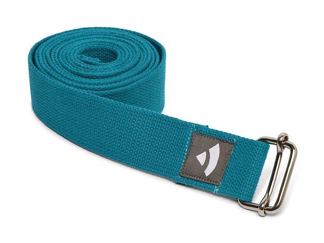 Ремень для йоги Asana Belt Bodhi бирюзовый 250x3.8 см