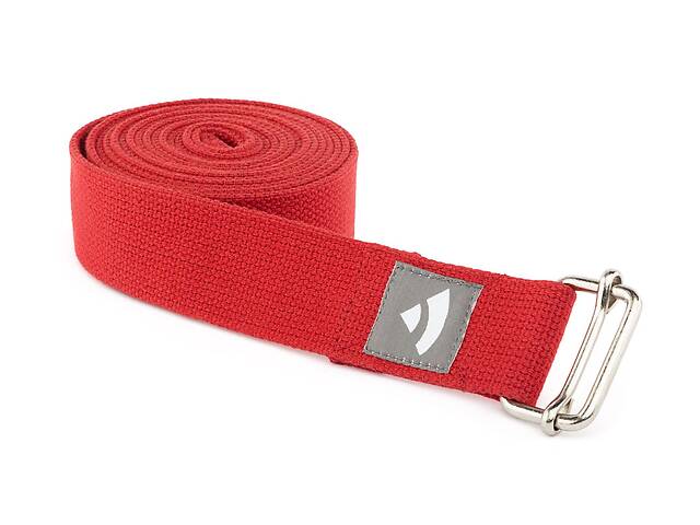 Ремень для йоги Asana Belt Pro Bodhi красный 300×3.8 см