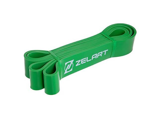 Резина для подтягиваний лента силовая Modern FI-2606 Zelart Зеленый 56363149