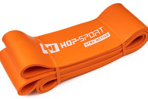 Резинка для фитнеса Hop-Sport 37-109 кг HS-L083RR оранжевая