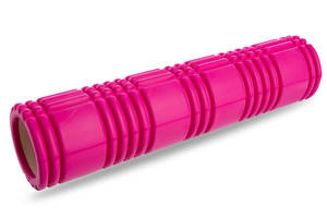 Роллер для занятий йогой и пилатесом Grid 3D Roller FI-4941 d-14,5см, l-61см Розовый (AN0567)