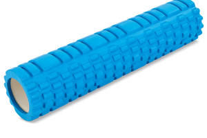 Роллер для занятий йогой и пилатесом Grid Combi Roller FI-6673 d-14см, l-61см Синий (AN0601)