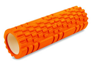 Роллер для занятий йогой и пилатесом Grid Combi Roller FI-6675 d-14см, l-45см Оранжевый (AN0593)