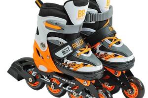 Роликовые коньки Best Roller 30-33 17-18.5 см Orange (151222)