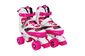 Роликовые коньки квади SportVida Size 35-38 White/Pink SV-LG0055