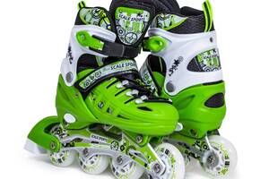 Роликовые коньки Scale Sports 29-33 Green (1352221227-S)