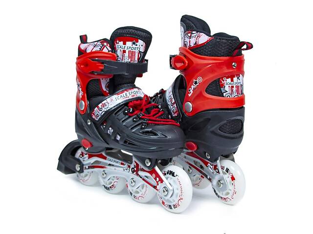 Роликовые коньки Scale Sports 29-33 Red (1352221228-S)