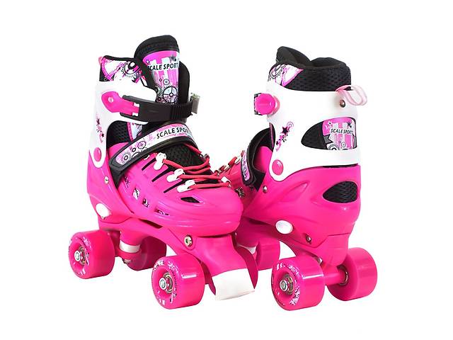 Роликовые коньки Scale Sports 34-38 Pink (974756679-M)