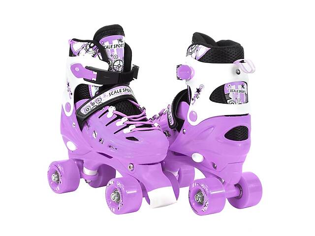 Роликовые коньки Scale Sports 34-38 Violet (1777540421-M)