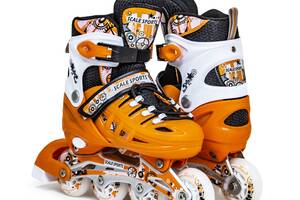 Роликовые коньки Scale Sports 38-41 Orange (954994693-L)