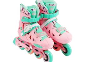 Роликовые коньки Skates Flying Eagle 34-37 Pink (141125)