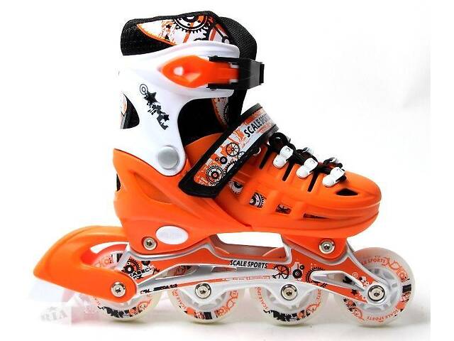 Ролики раздвижные Scale Sports размер 38-41 Orange (954994693-L)