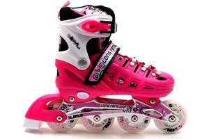 Ролики раздвижные Scale Sports размер 38-42 Pink (1516215648-L)