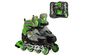 Ролики с подсветкой MiC Best Roller 34-37 зеленый (65477-M)