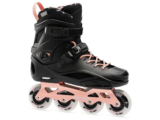 Ролики женские Rollerblade RB Pro X Women 2023 230 Черный-Розовый