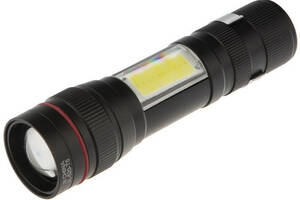 Ручной фонарик X-Balog BL-520 T6+COB USB Black (3_03149)