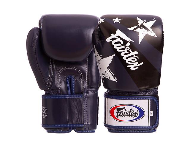 Перчатки боксерские FAIRTEX BGV1N 12 Синий-Черный