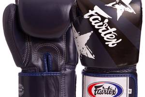 Перчатки боксерские FAIRTEX BGV1N 16 Синий-Черный
