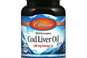 Рыбий жир Carlson Labs Cod Liver Oil 100 капсул (33880)