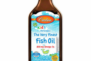 Рыбий жир для детей Carlson Labs Fish Oil Апельсин 200 мл (656)