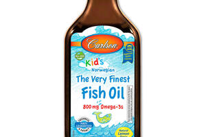 Рыбий жир для детей Carlson Labs Fish Oil Лимон 200 мл (10189)